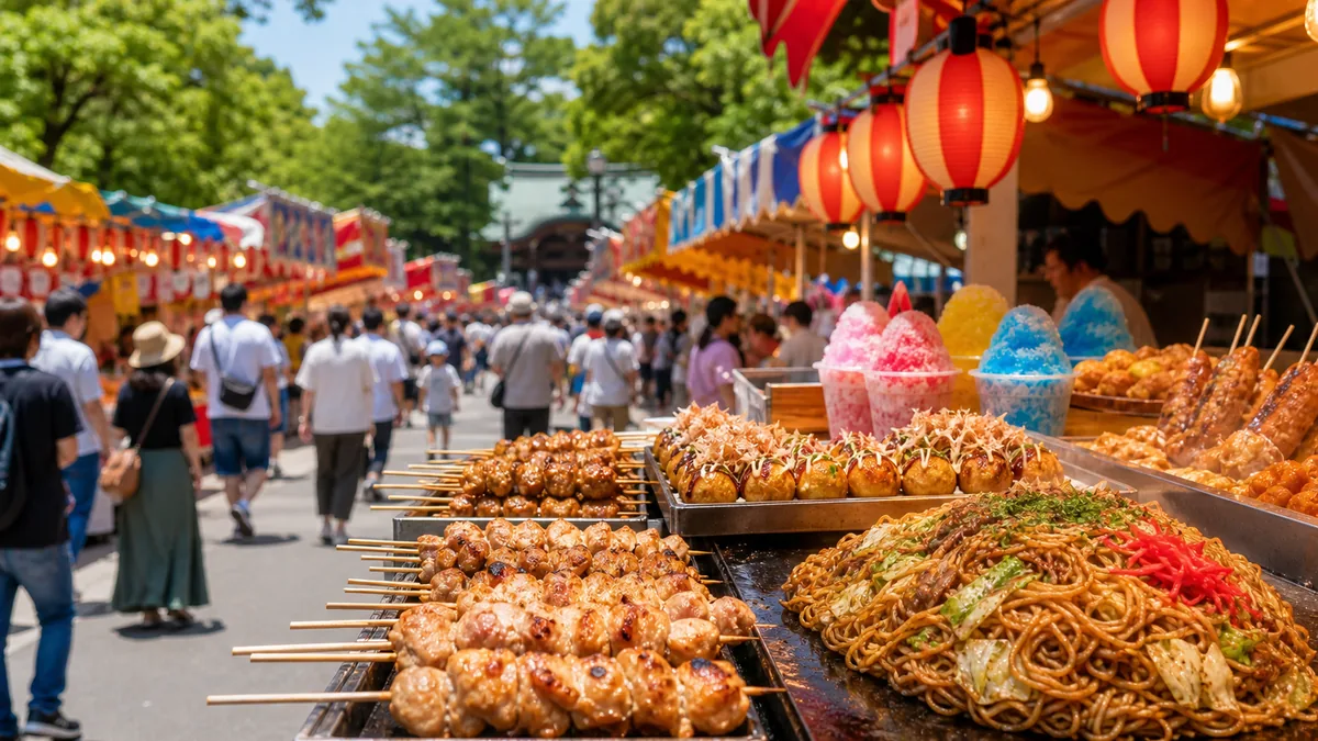 中村公園 太閤祭りの屋台情報|約230店が並ぶ参道グルメの攻略法の解説画像