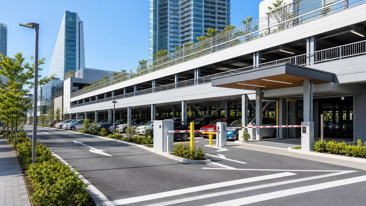 p.zone ささしまライブパーキングの基本情報｜408台収容の24時間オープン駐車場の解説画像