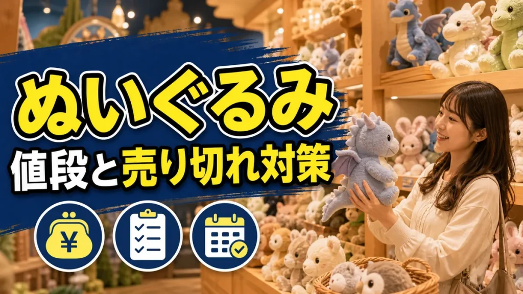 ジブリパークのヒンぬいぐるみは7,480円｜値段・種類・売り切れ対策を完全ガイドのアイキャッチ画像