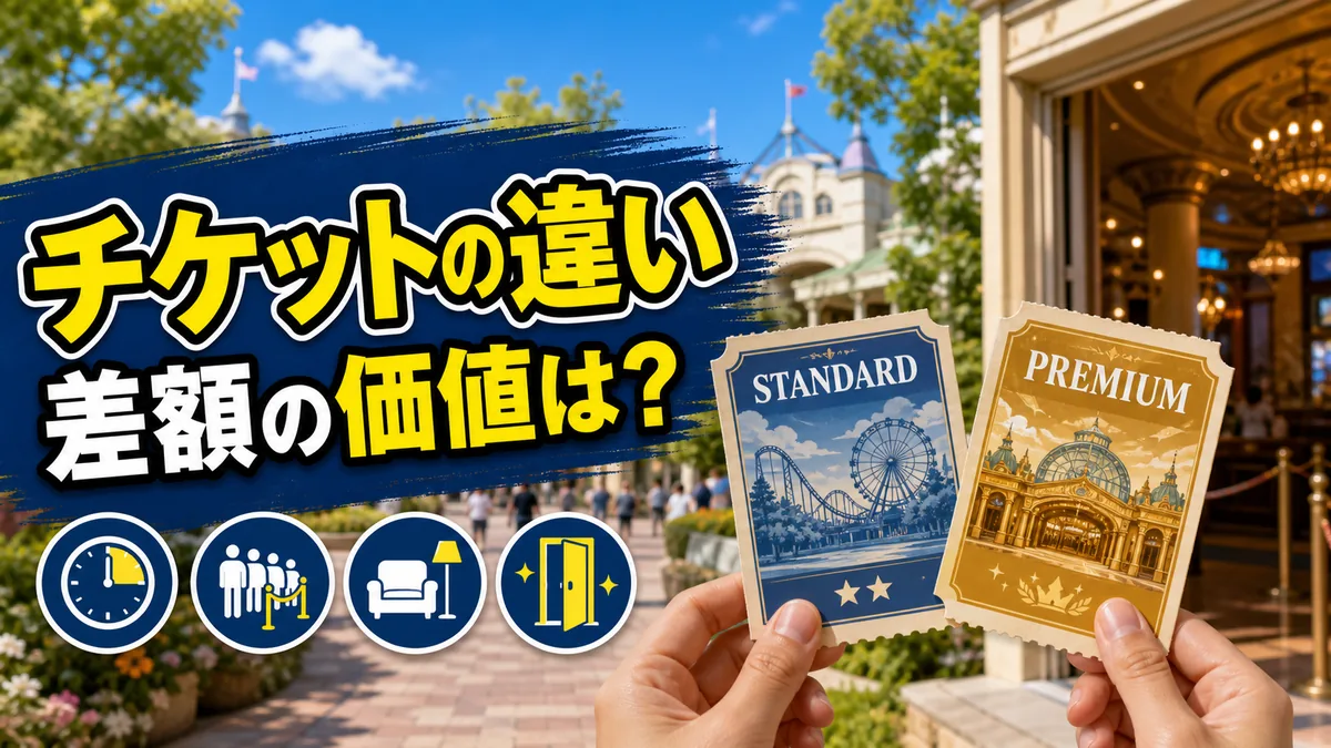ジブリパーク大さんぽ券プレミアムの違いを徹底比較｜差額4,000円の価値と後悔しない選び方のアイキャッチ画像