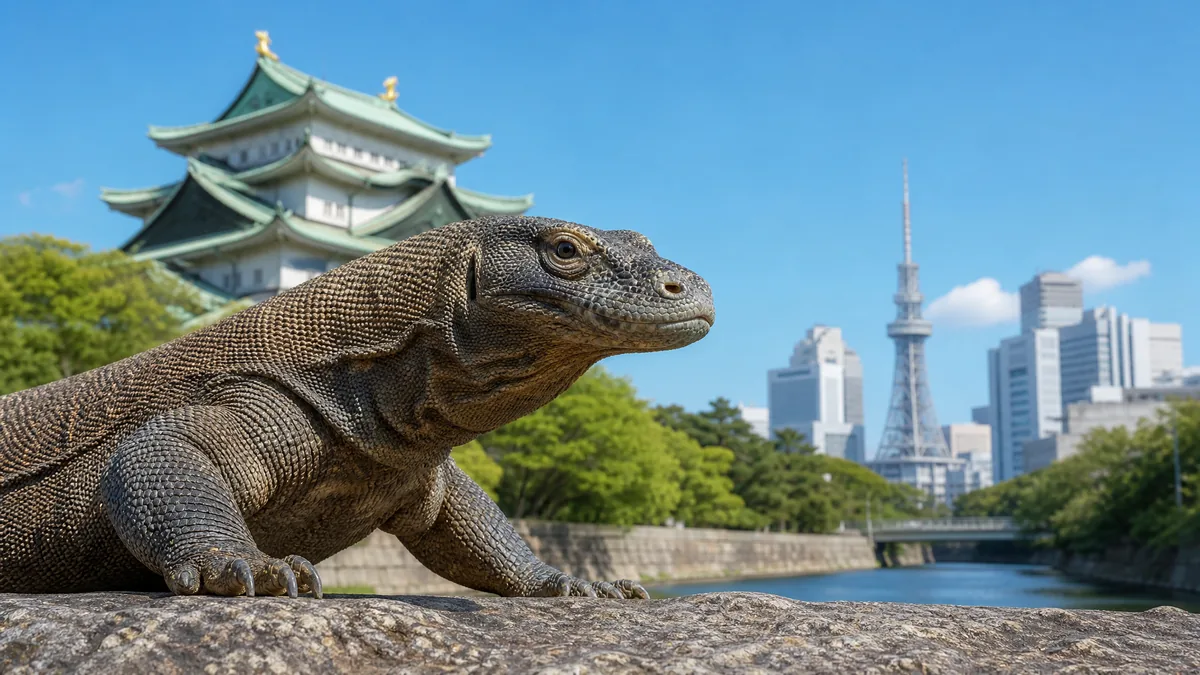 東山動物園のコモドドラゴンはいつまでいる？国内唯一の展示を見逃さない完全ガイドのアイキャッチ画像