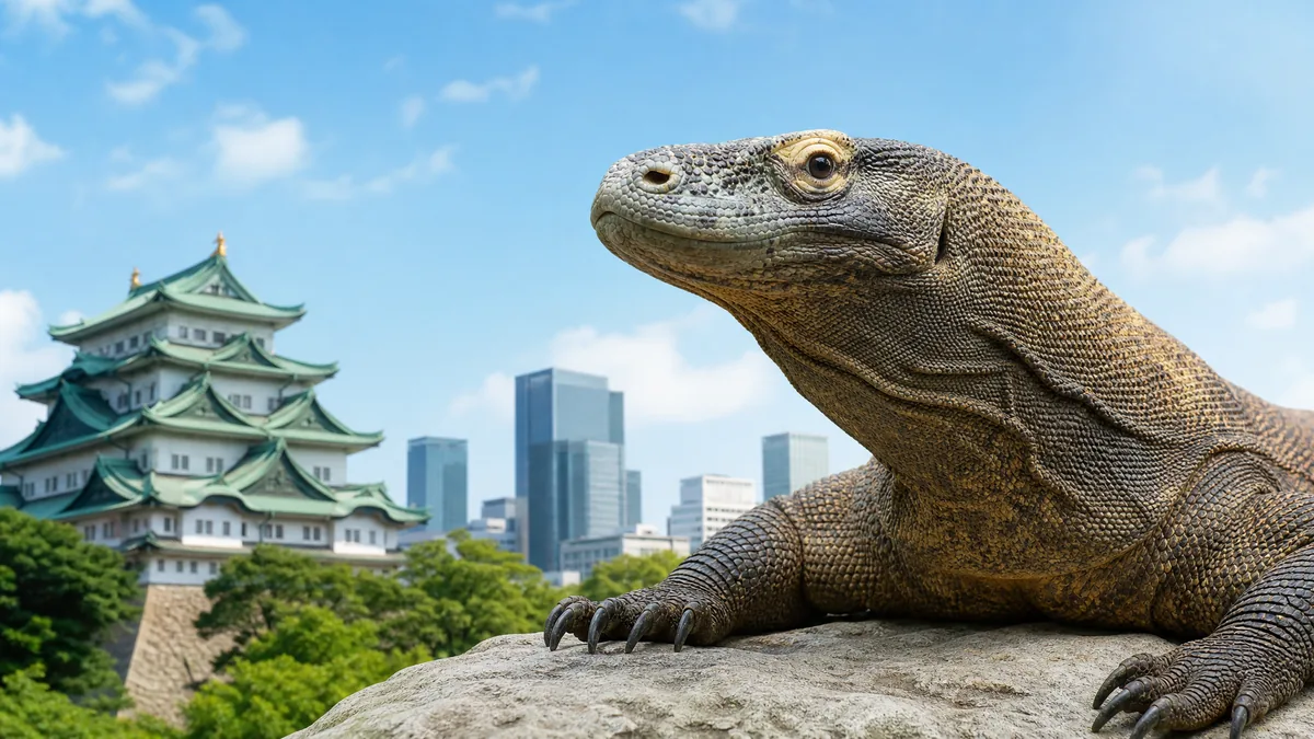 東山動物園のコモドドラゴンはいつまでいる?展示期間の最新情報の解説画像