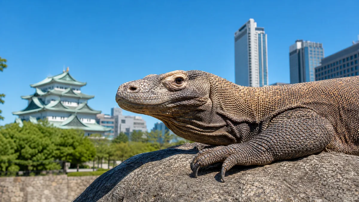 東山動物園のコモドドラゴンをもっと楽しむ豆知識5選の解説画像