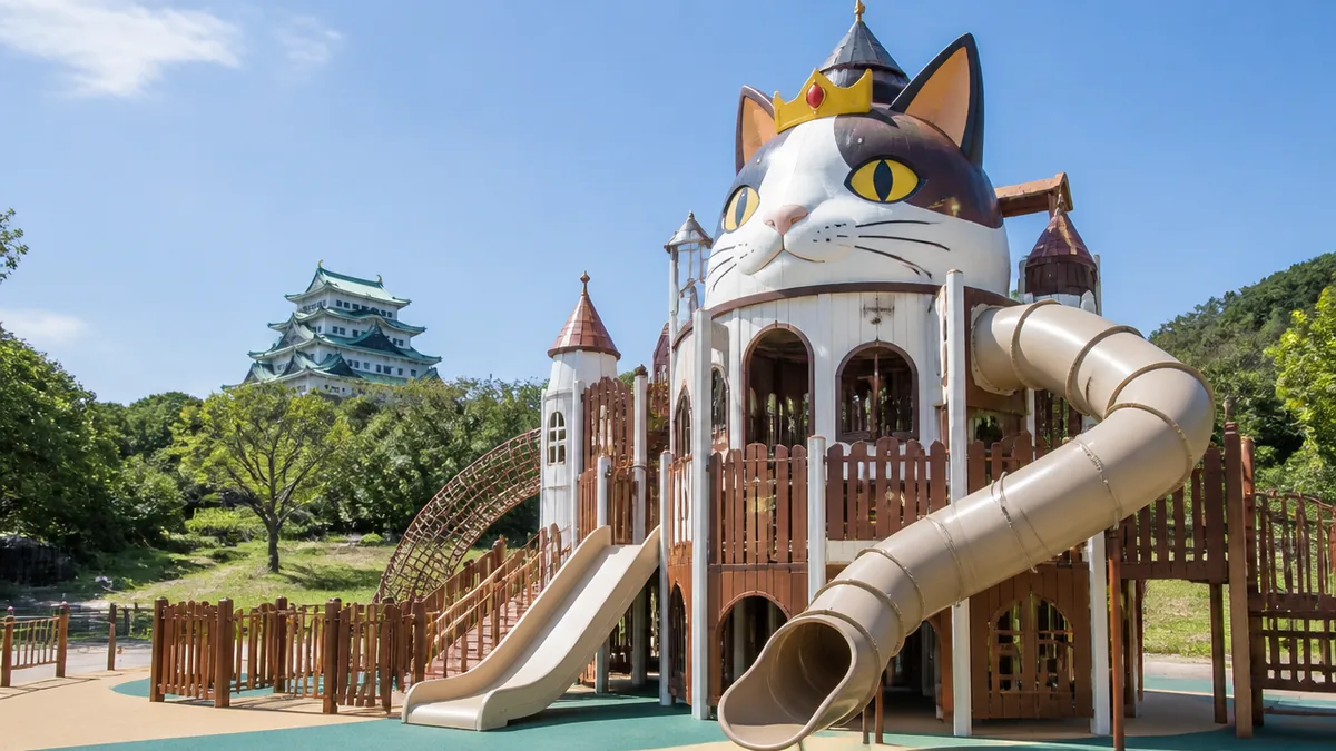 猫の城遊具とは？『猫の恩返し』の猫王の城が遊び場になったジブリの世界の解説画像