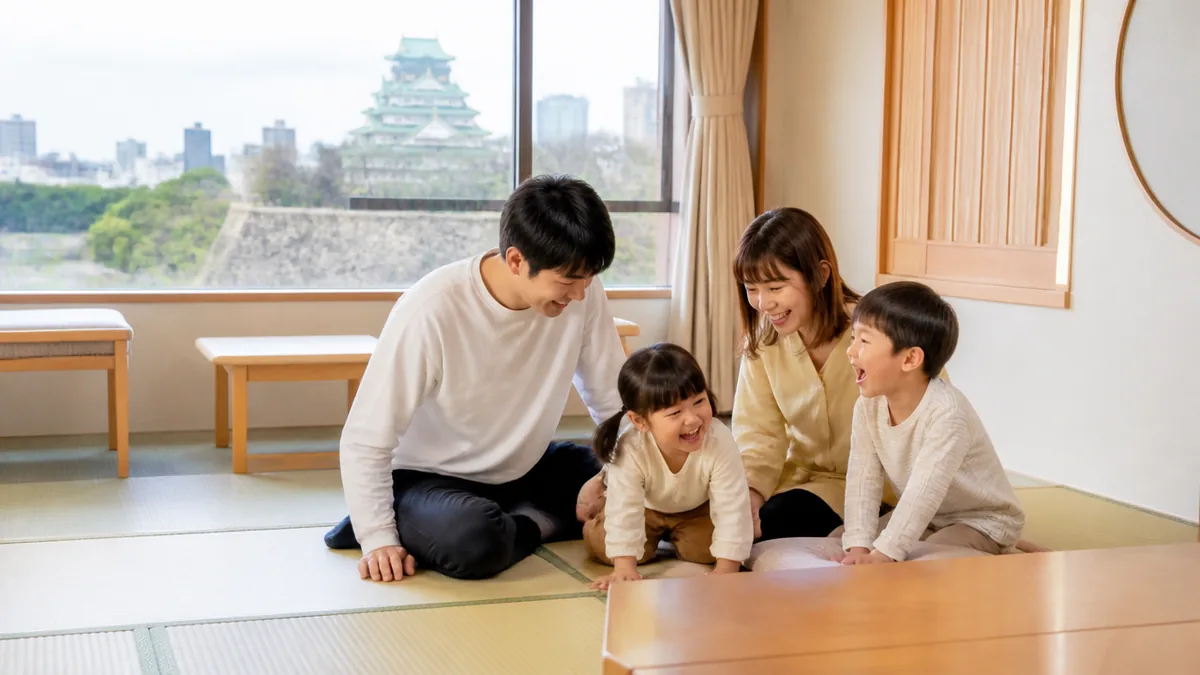 名古屋のホテルで子連れに和室が最強な理由｜家族旅行で失敗しない選び方ガイドのアイキャッチ画像
