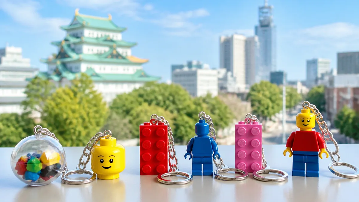 レゴランドお土産キーホルダーは全6タイプ｜300円〜2,200円の価格帯を徹底比較の解説画像
