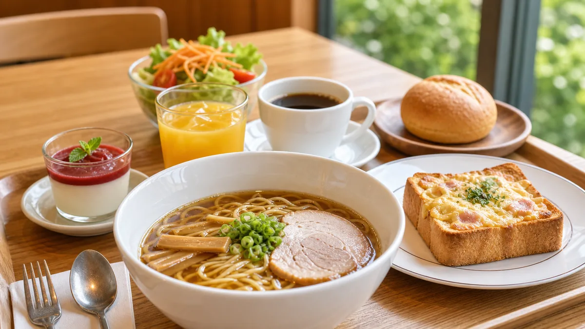 ロタンダ風ヶ丘 北口売店のカフェテリアメニューを解説の解説画像