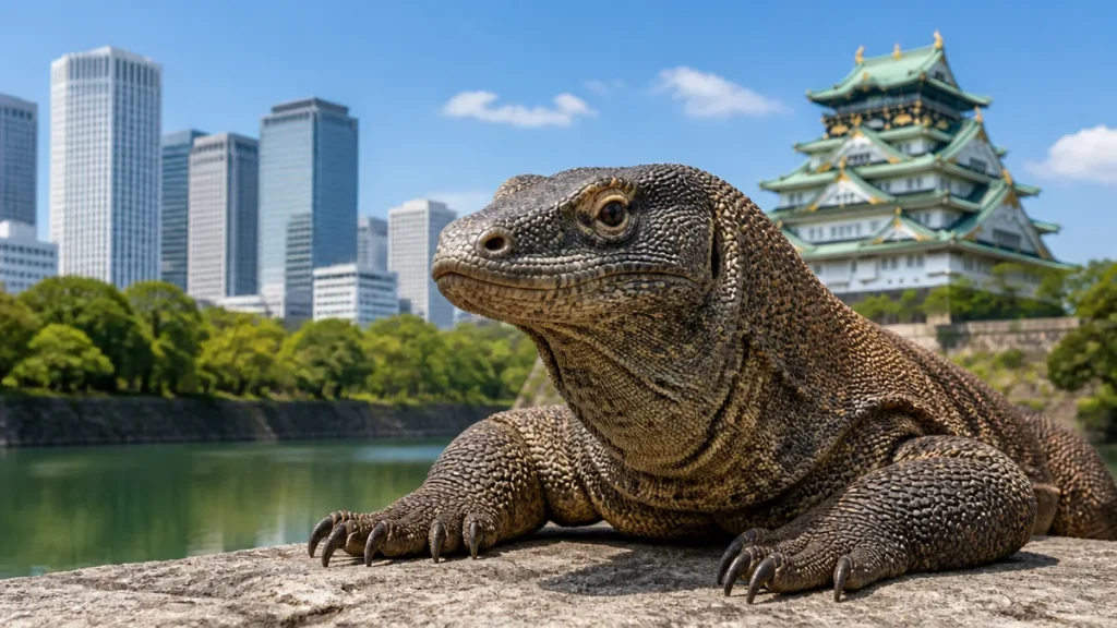 オオトカゲ属の種類と特徴を完全解説｜名古屋で日本唯一のコモドドラゴンに会えるのアイキャッチ画像