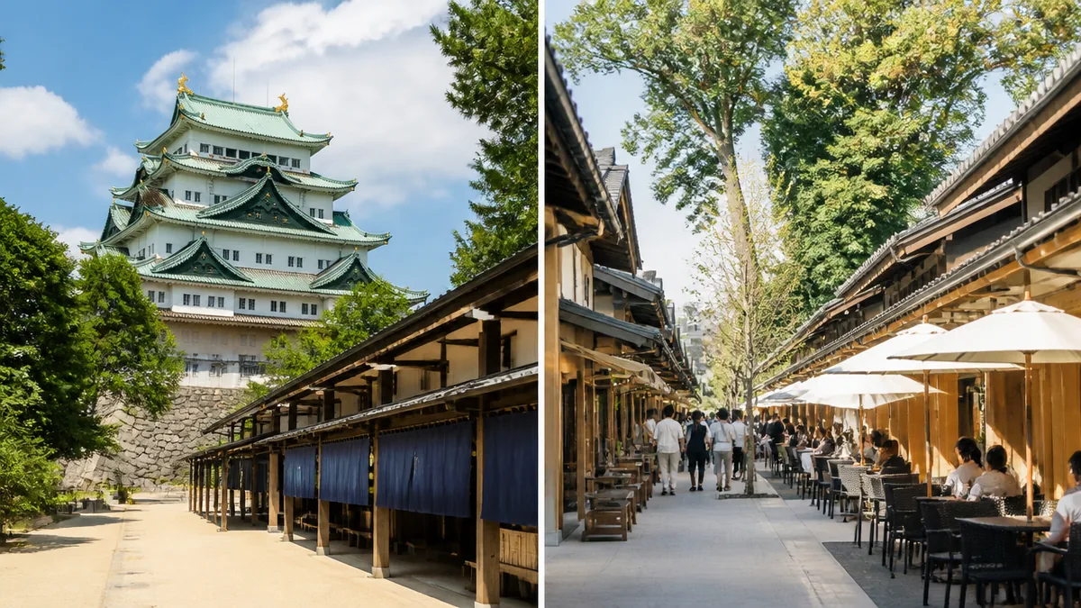 キンシャチ横丁ランチの全体像|義直ゾーンと宗春ゾーンの違いを30秒で理解するの解説画像