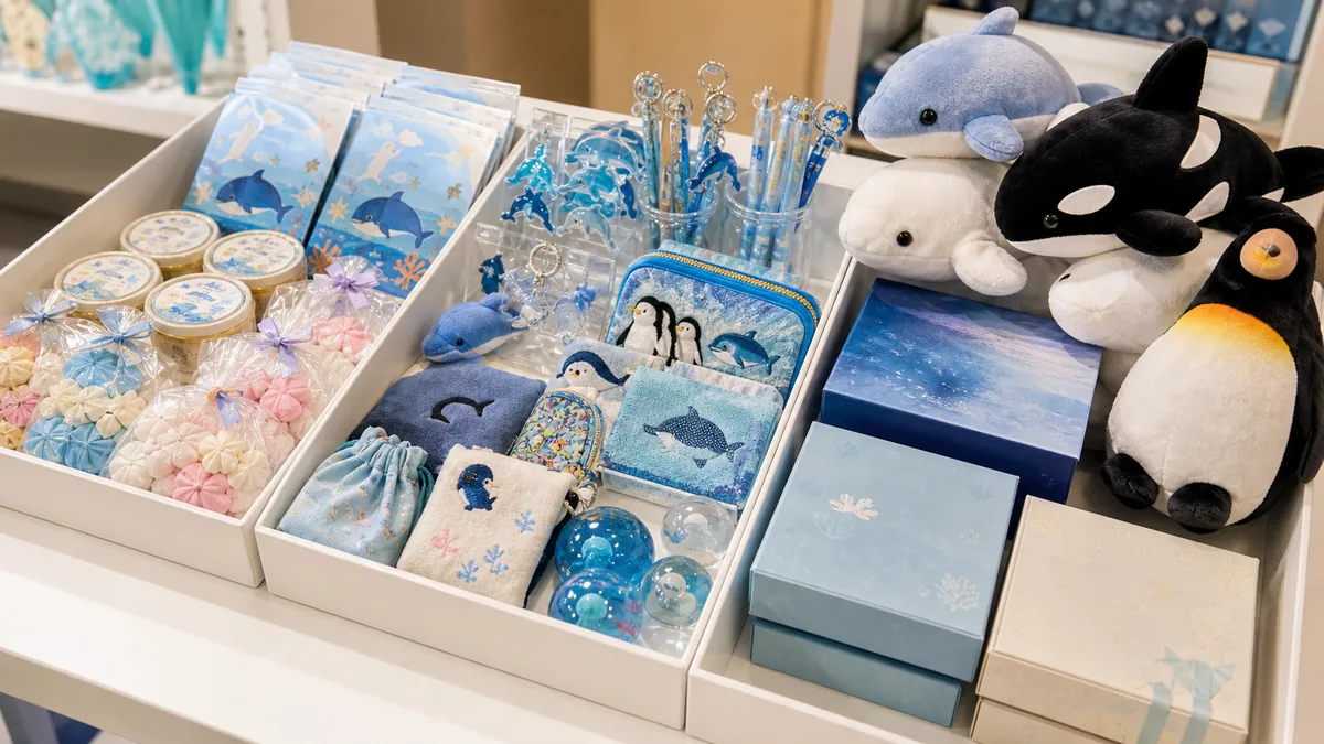 予算別に選ぶ名古屋港水族館のお土産|ワンコインから5,000円超までの解説画像