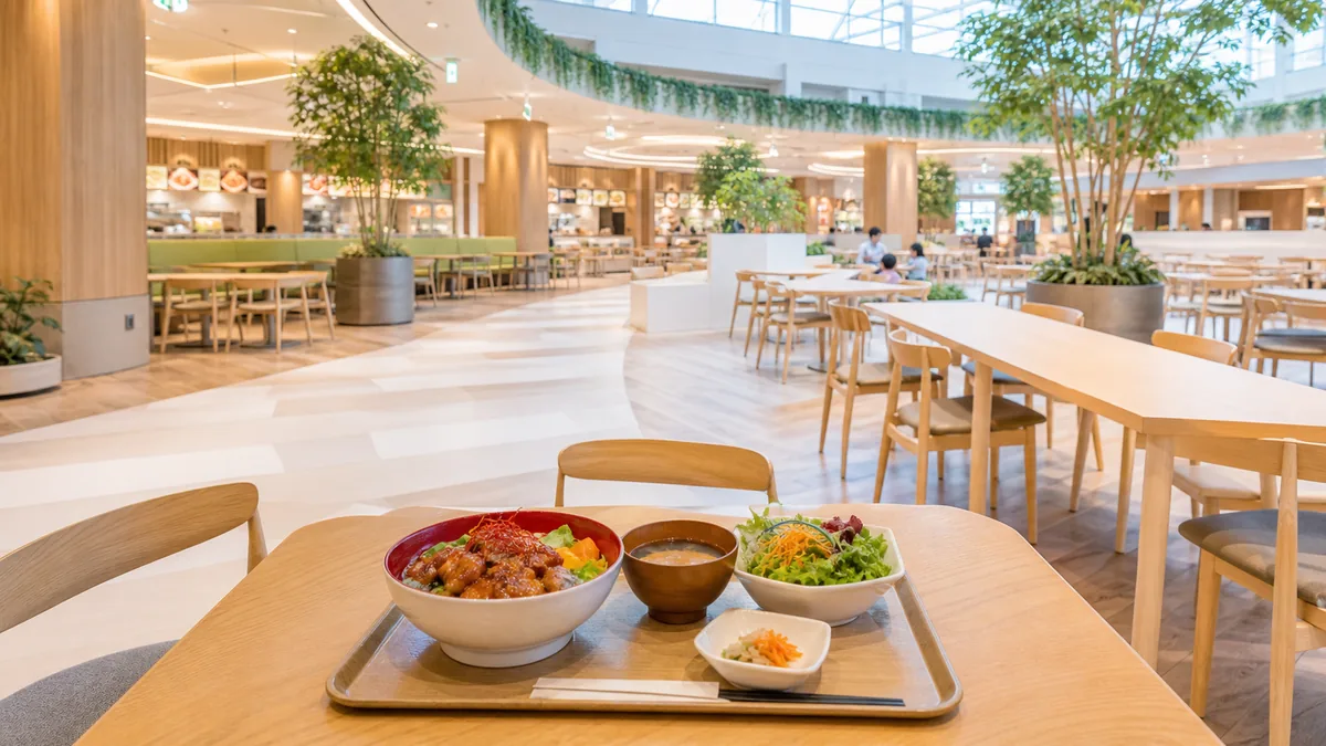 フードコート FOOD FORESTは約740席の巨大空間|賢い使い方を伝授の解説画像