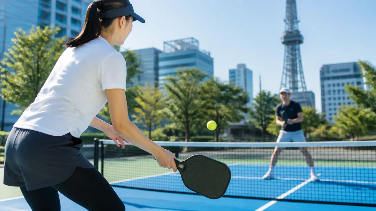 名古屋初のピックルボール常設コート「DOORS COURT」で新スポーツ体験の解説画像
