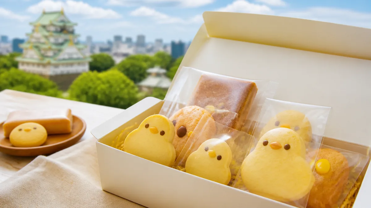 名古屋に行けなくても大丈夫|通販で買えるぴよりんグッズと焼菓子の解説画像