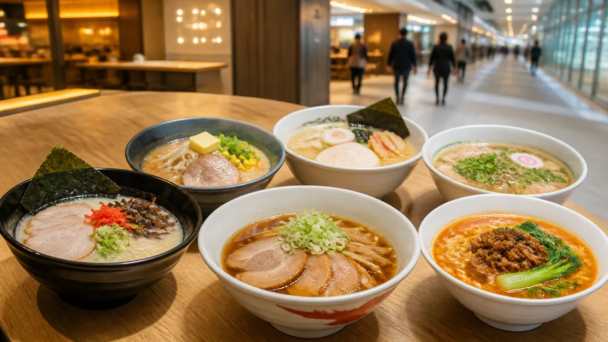 名古屋駅 驛麺通りはどんな場所?全国6つのご当地ラーメンが集まる飲食街の解説画像