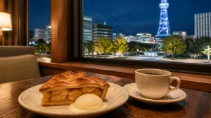 栄の夜カフェ6選｜深夜1時まで開く隠れ家から焼きたてアップルパイまで完全ガイドのアイキャッチ画像