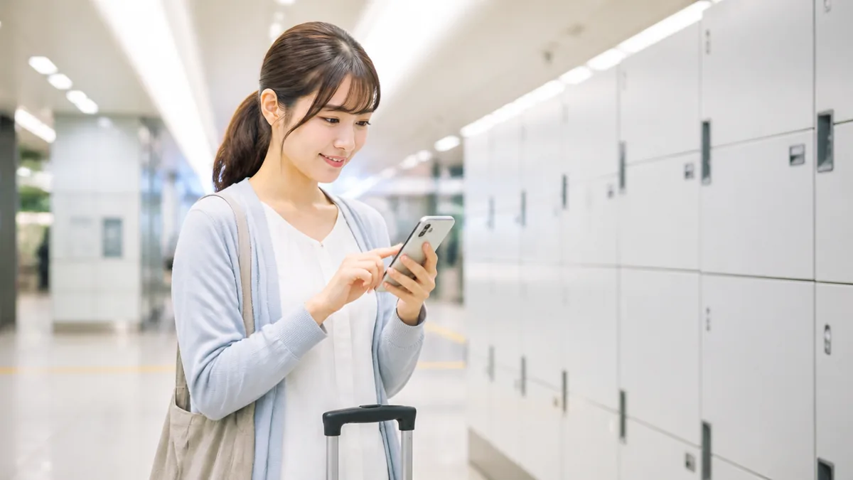 名古屋駅のコインロッカー空き状況はスマホで今すぐ確認できるの解説画像
