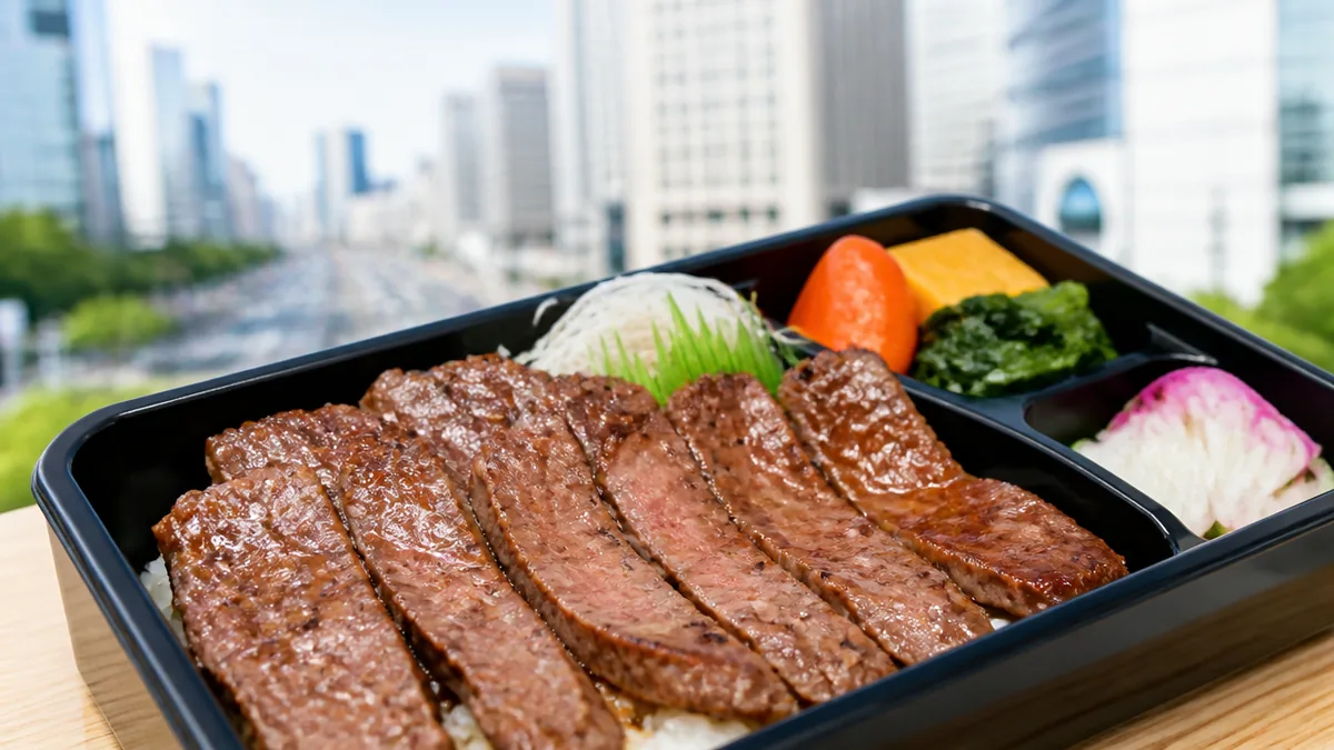惣菜・弁当は黒毛和牛ステーキ重が不動の人気｜おすすめメニューの解説画像