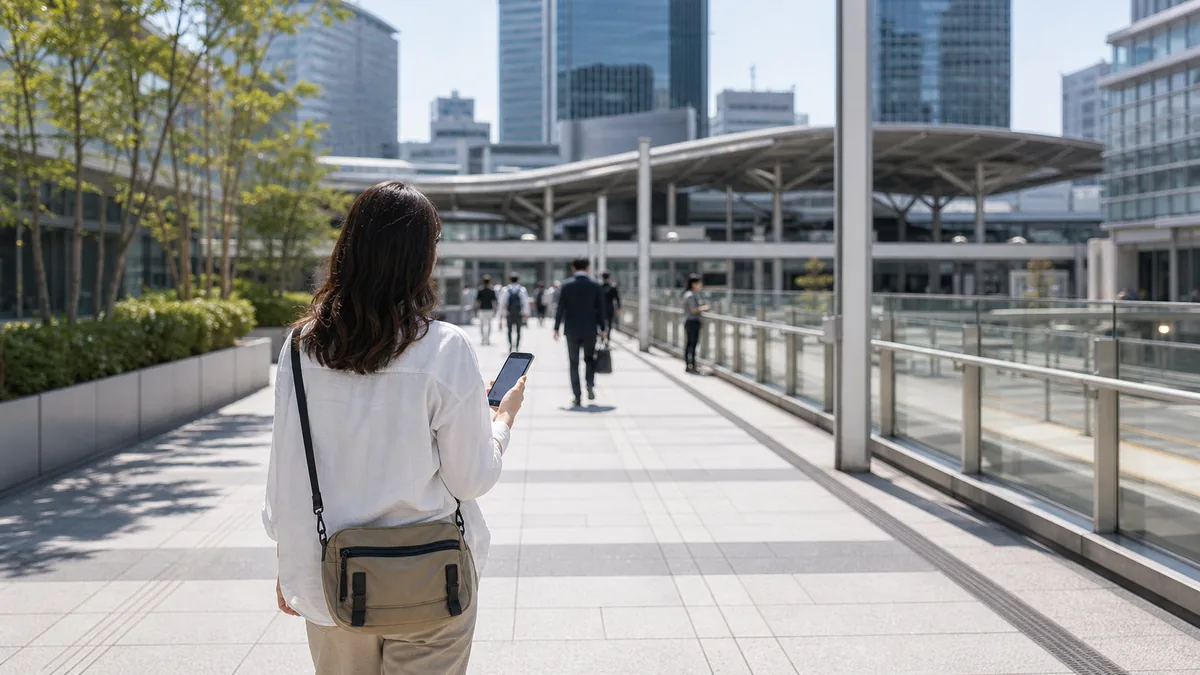 ささしまライブから名古屋駅まで歩きだと何分？距離と所要時間の目安の解説画像