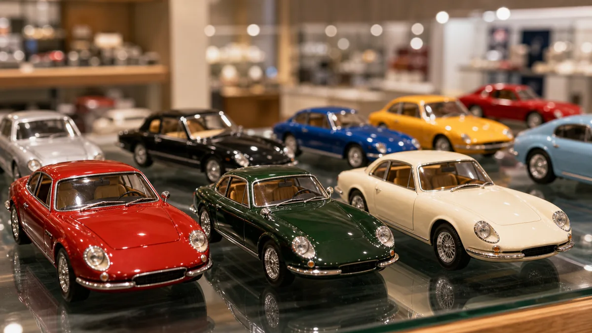 車好きが唸るトヨタ博物館お土産｜ミニカー・ダイキャストモデル特集の解説画像