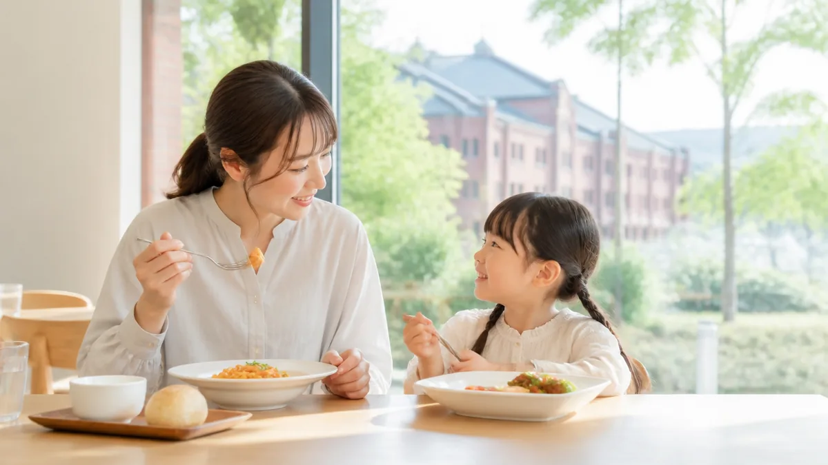 子連れ・時短ランチならトヨタ産業技術記念館のミュージアムカフェが便利の解説画像