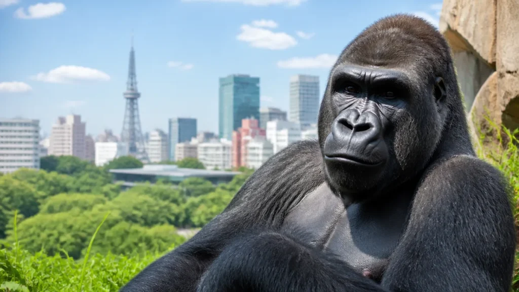 東山動物園シャバーニに会いに行こう｜イケメンゴリラの魅力・家族・会える時間を完全ガイドのアイキャッチ画像