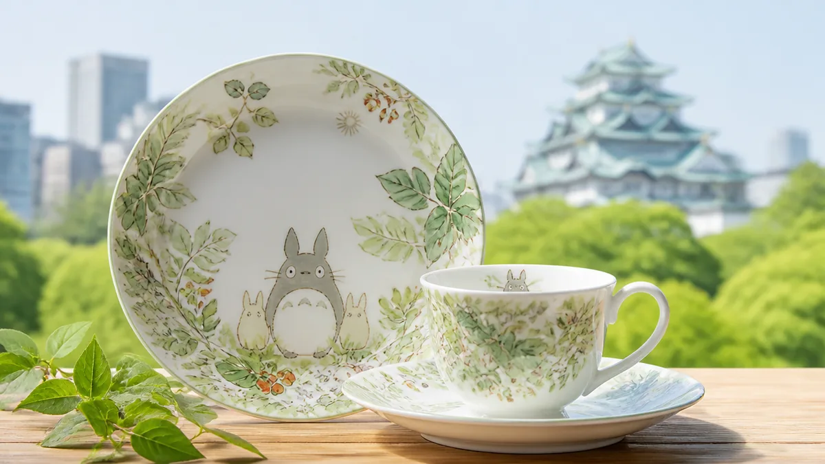 ノリタケトトロとは？名古屋の老舗洋食器ブランドが手がけるジブリコラボの解説画像