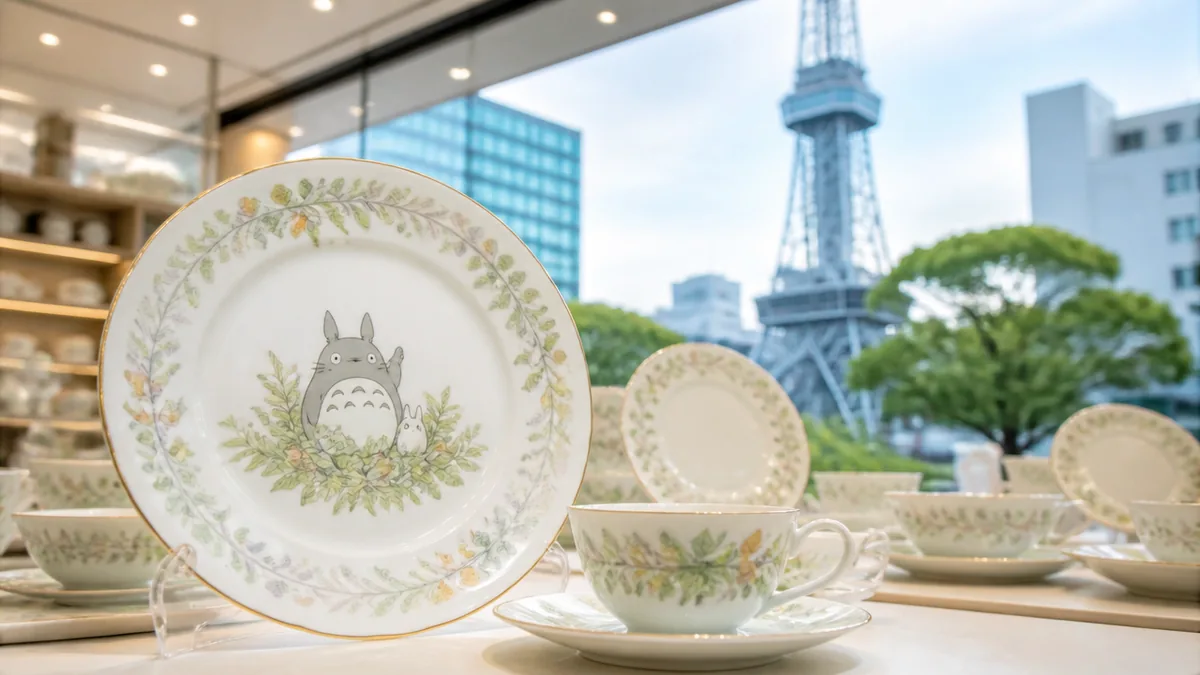 ノリタケの森でトトロ食器に出会う｜名古屋観光と合わせて楽しむ方法の解説画像