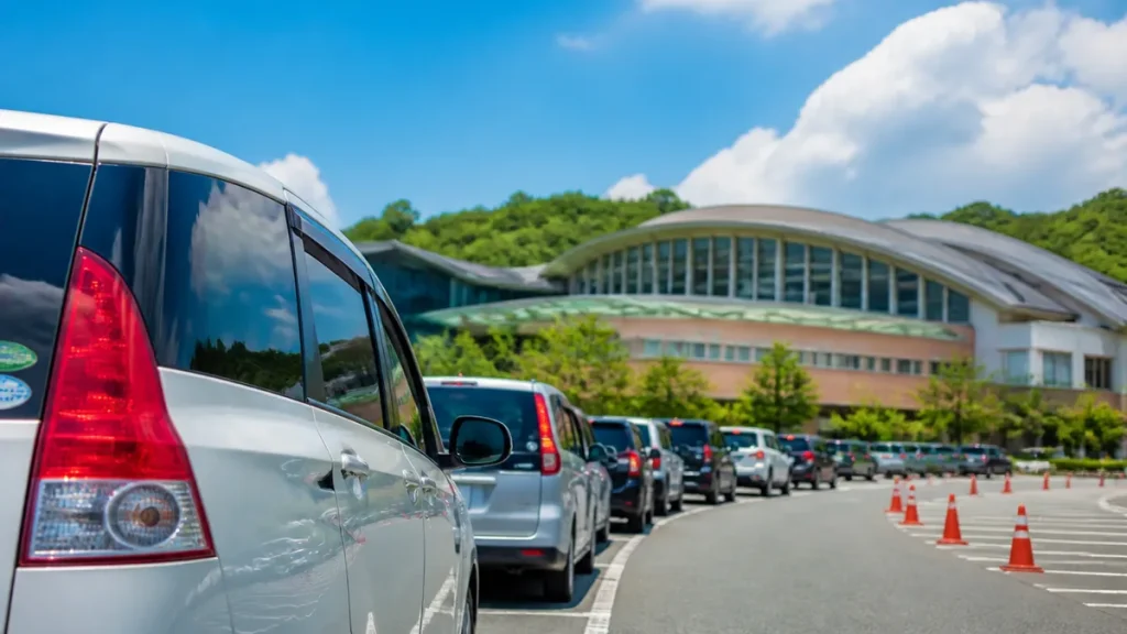 ジブリパーク駐車場は何時から並ぶ？平日・土日・連休別の到着目安と混雑回避術のアイキャッチ画像