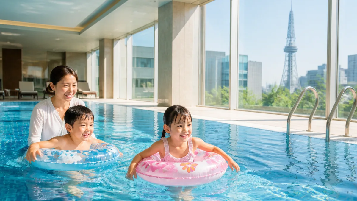 【三重県・愛知県・岐阜県】子連れで楽しめる屋内プール付きホテルの解説画像
