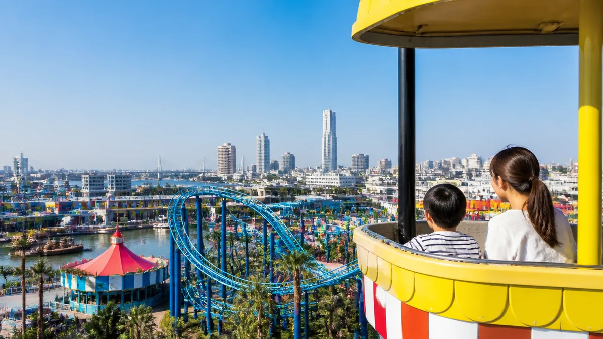エリア別で見るレゴランドのアトラクション待ち時間の傾向の解説画像
