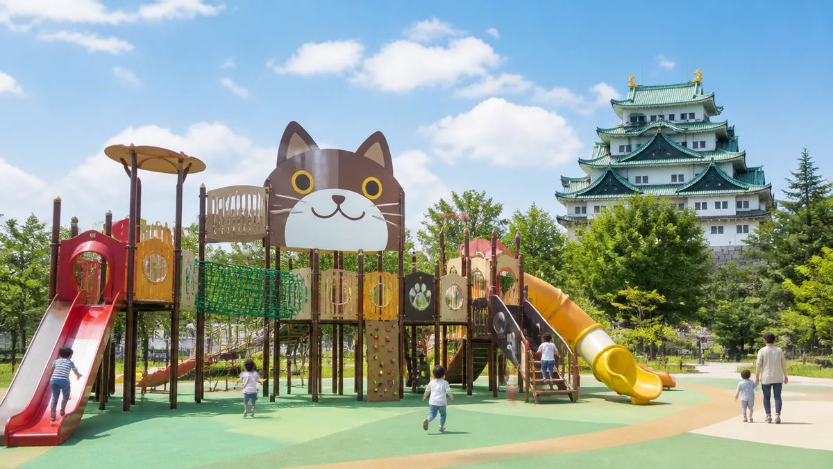 モリコロパーク遊具の全体像|入園無料で5つの遊び場が楽しめるって本当?の解説画像