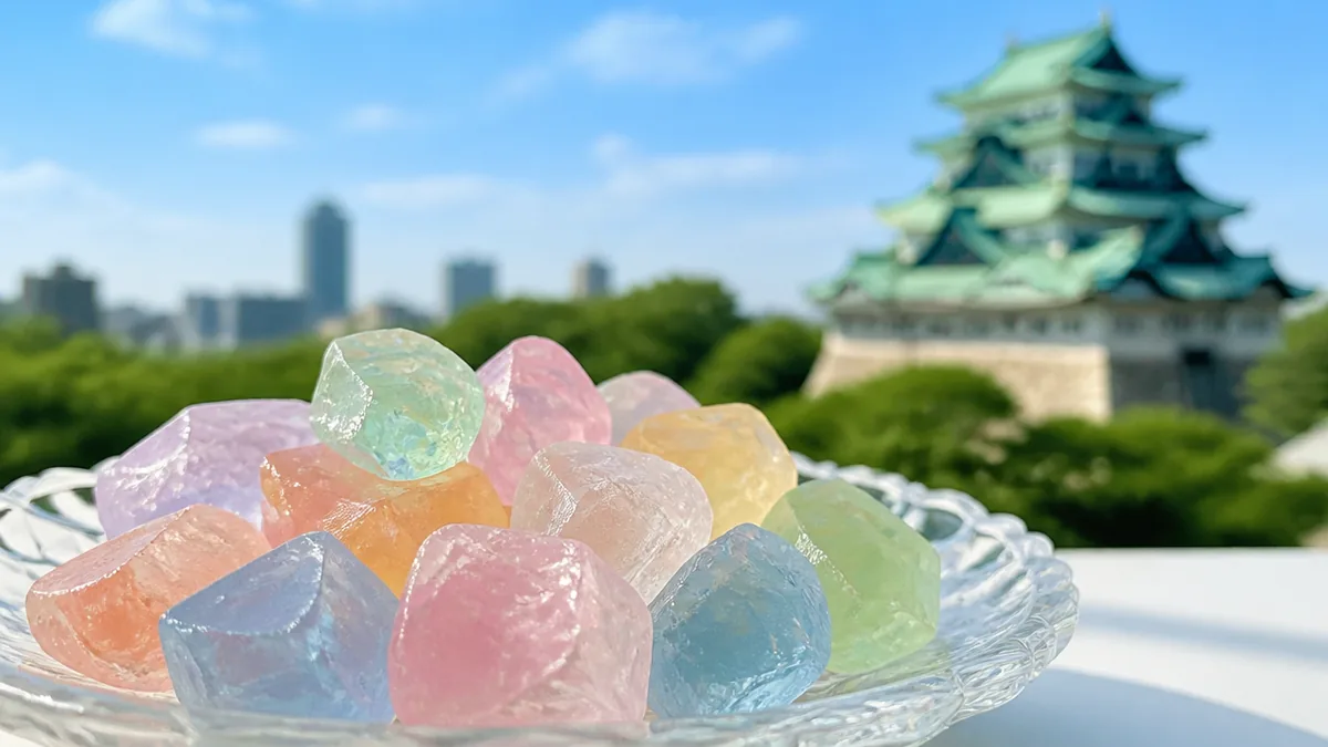 ジブリパーク琥珀糖とは？「耳をすませば」から生まれた宝石のようなお菓子の解説画像