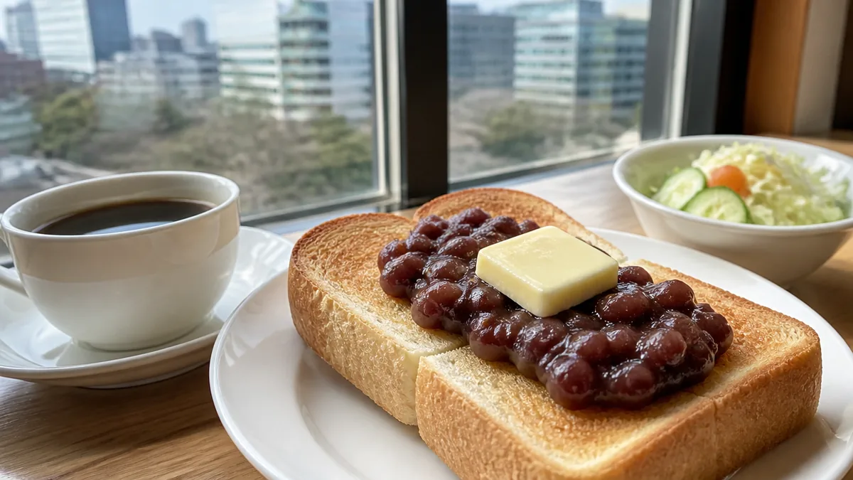 名古屋小倉トーストモーニングの魅力｜なぜ名古屋人はあんこをパンに塗るのかの解説画像