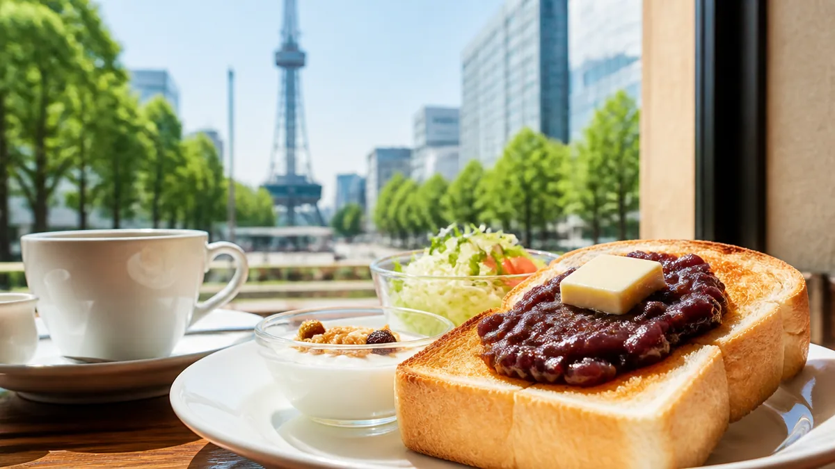 栄・伏見エリアの名古屋小倉トーストモーニング｜街歩きのついでに寄れる3店の解説画像