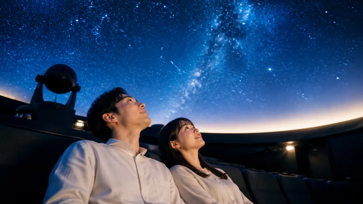 プラネタリウムで星空デート｜科学館と満天NAGOYAどっちを選ぶ？の解説画像
