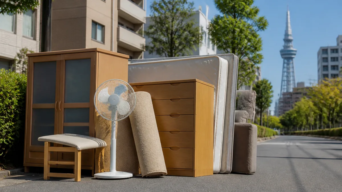 名古屋市の粗大ごみとは?対象品目と基準サイズの解説画像