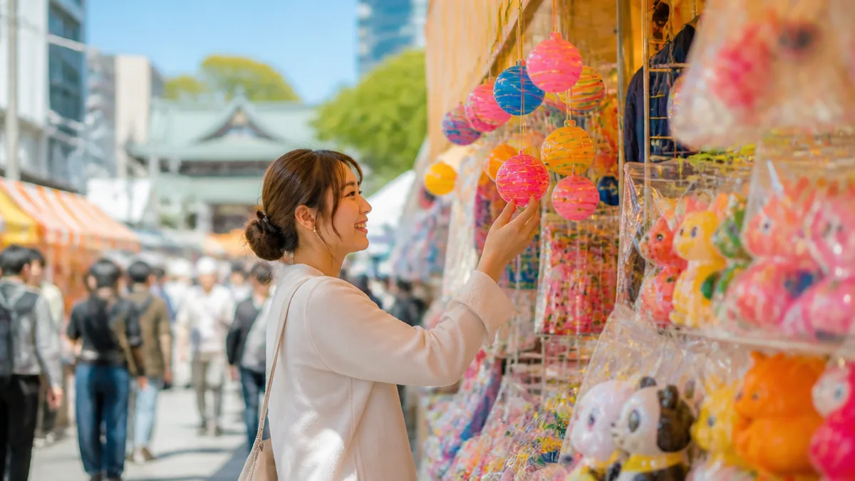 縁日で何が買える?参道に並ぶ露店を徹底ガイドの解説画像