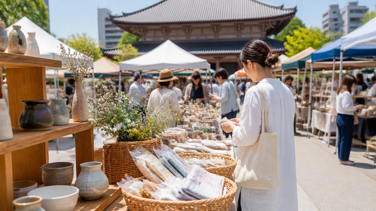 どんな店が並ぶ？朝市の出店ジャンルを徹底解剖の解説画像