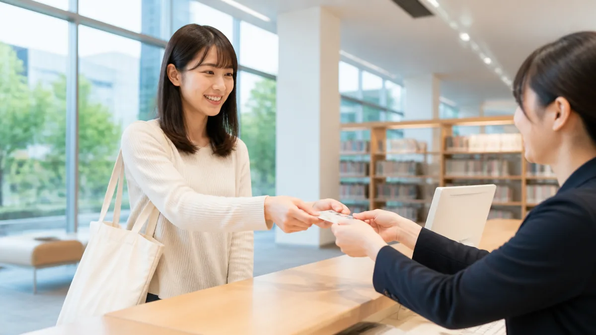 名古屋市の図書館カードの作り方は数分|必要なものと申込みの流れの解説画像