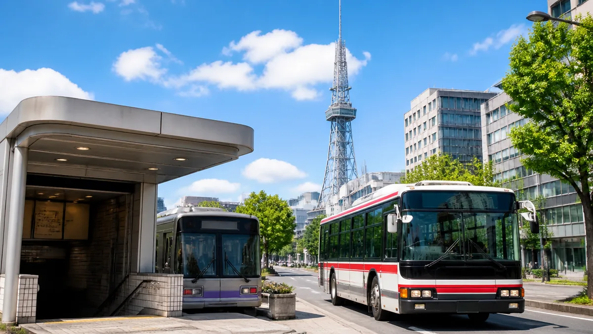 栄から大須までは意外と近い|4つの移動手段を先に比較の解説画像