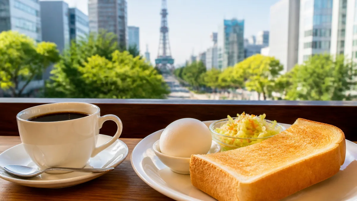 名古屋の朝はなぜドリンク代だけで朝食が付くの？文化の始まりを解説の解説画像