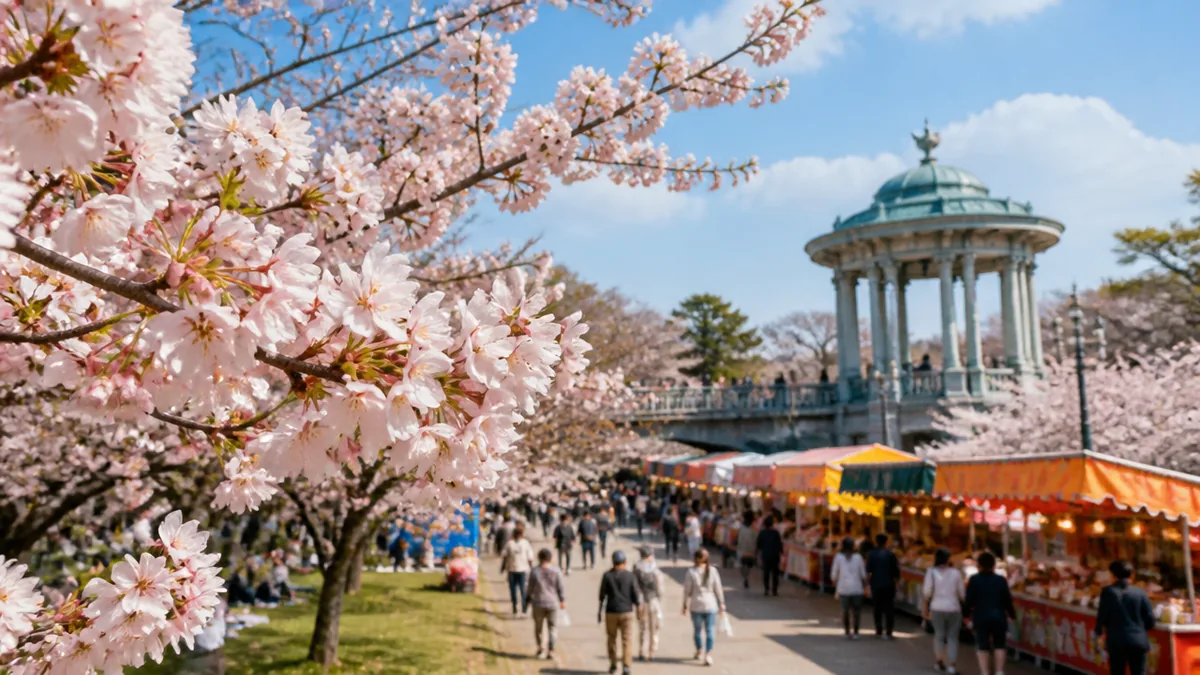 鶴舞公園の桜2026｜桜まつりは3月20日から4月12日までの24日間の解説画像