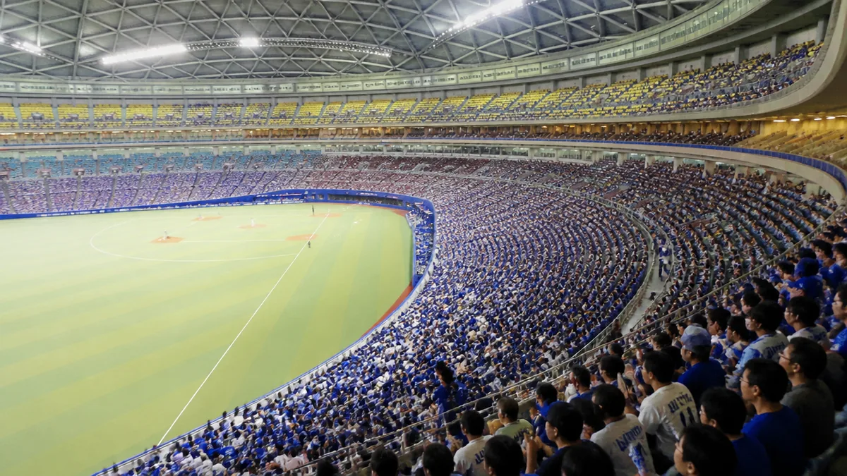 応援に混ざるか、静かに観るか|外野席とビジター席の位置の解説画像