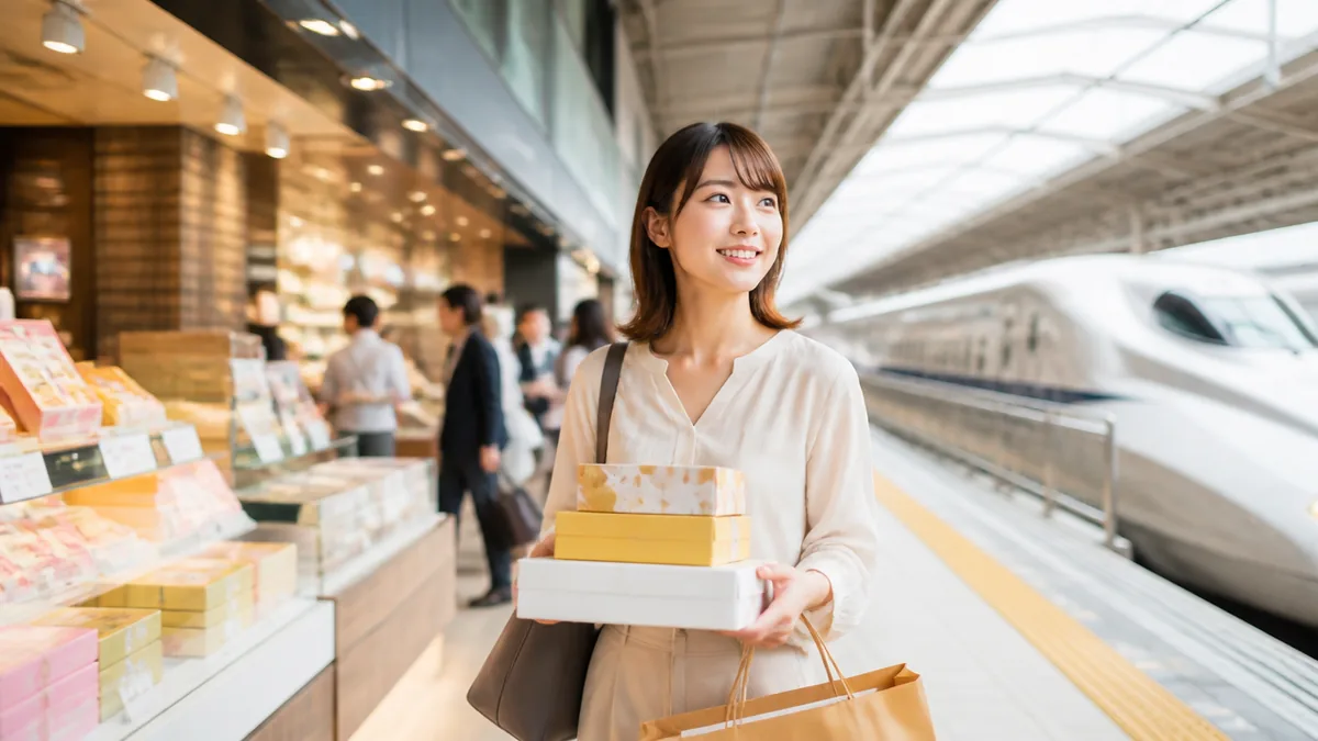 発車まで残り何分?時間別「買える場所」早見表の解説画像