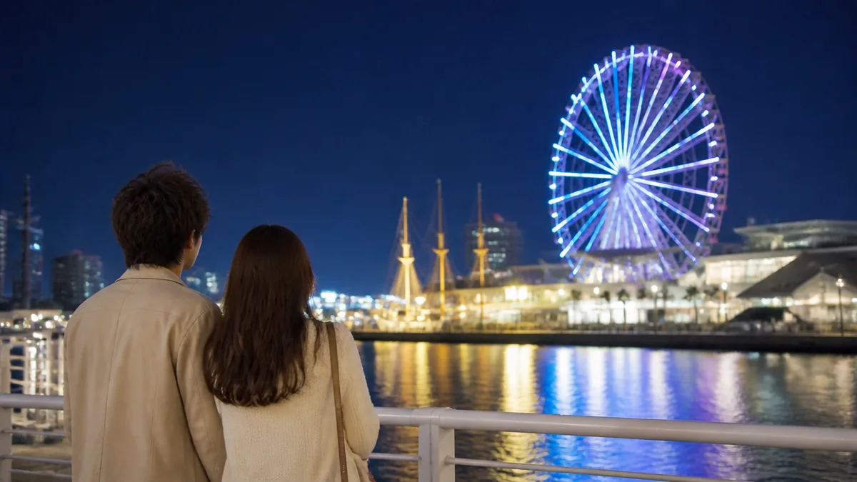 名古屋港ガーデンふ頭の夜景デートが「無料でも成立する」3つの理由の解説画像