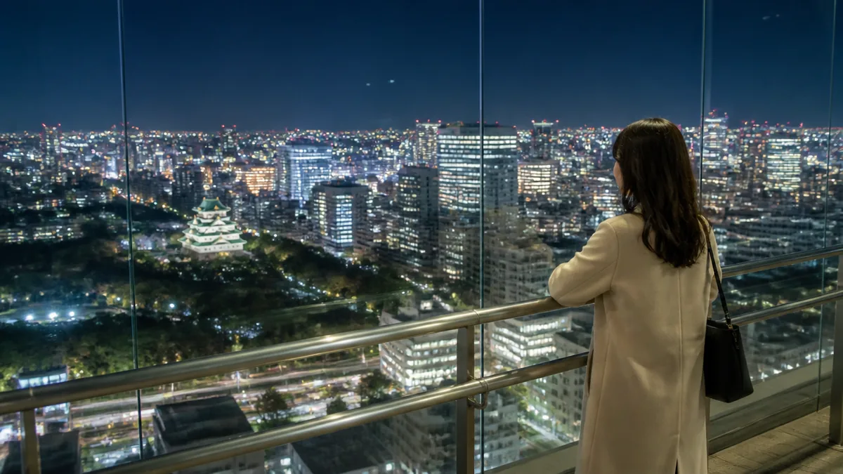 名古屋の夜景が無料で見られる展望スポットは7か所あるの解説画像