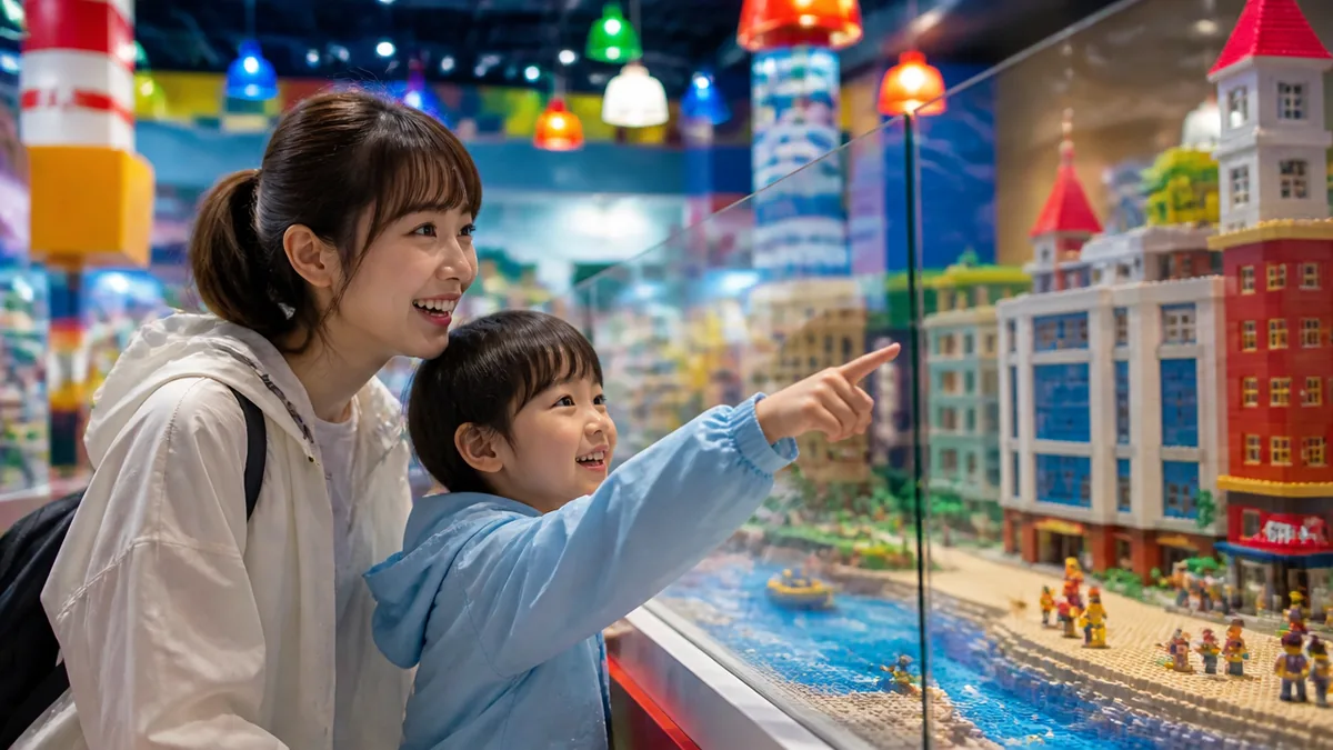 レゴランドは雨の日でも楽しめる?公式が用意した屋内コースが答えの解説画像