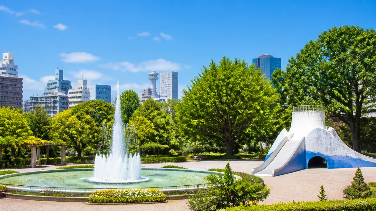 吹上公園はどんな公園?名古屋のど真ん中にある4.79ヘクタールの緑の解説画像