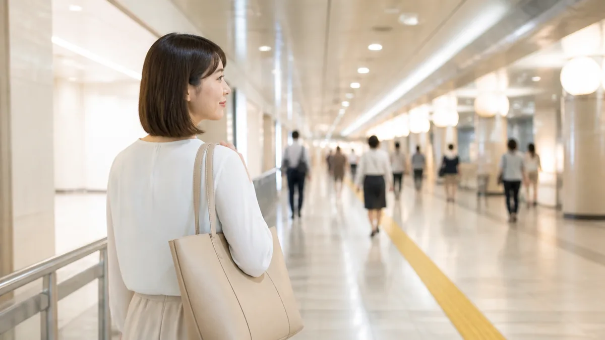 実は「逆から入る」ほうが早い人もいる|国際センター駅側からのルートの解説画像