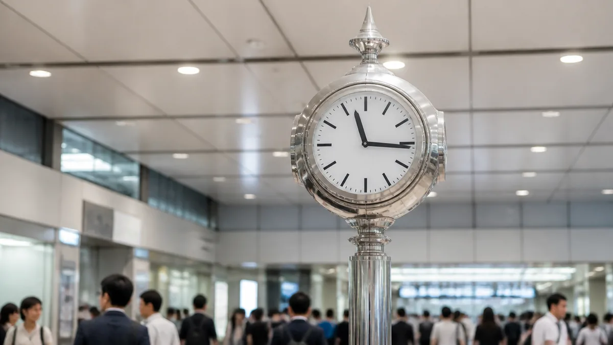 金時計と銀時計、待ち合わせに強いのはどっち?の解説画像